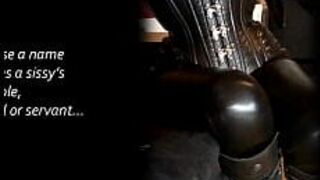 Правила дома для сисси (Как должна вести себя сисси, когда она тренируется у меня дома) - порно видео