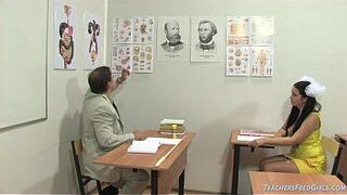 Учитель русского языка - порно видео