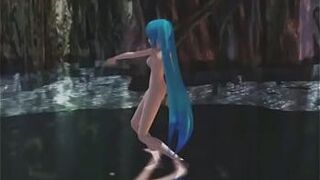 Обнаженная Хацунэ Мику - Токсичный - порно видео