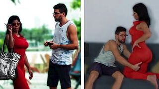 Колумбийская милфа с большой задницей получает лучший анал - порно видео