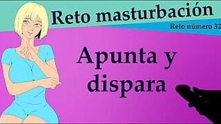 Интерактивная инструкция по дрочке - игра в яблочко. Используйте свою сперму, чтобы победить. - порно видео