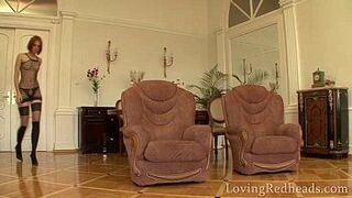 Супер рыжий анал - порно видео